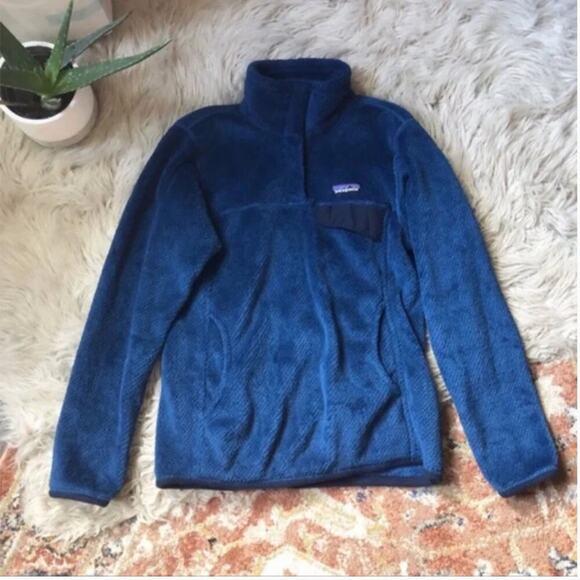 Patagonia Blue Re-Tool Snap-T Pullover - Picture 1 of 3